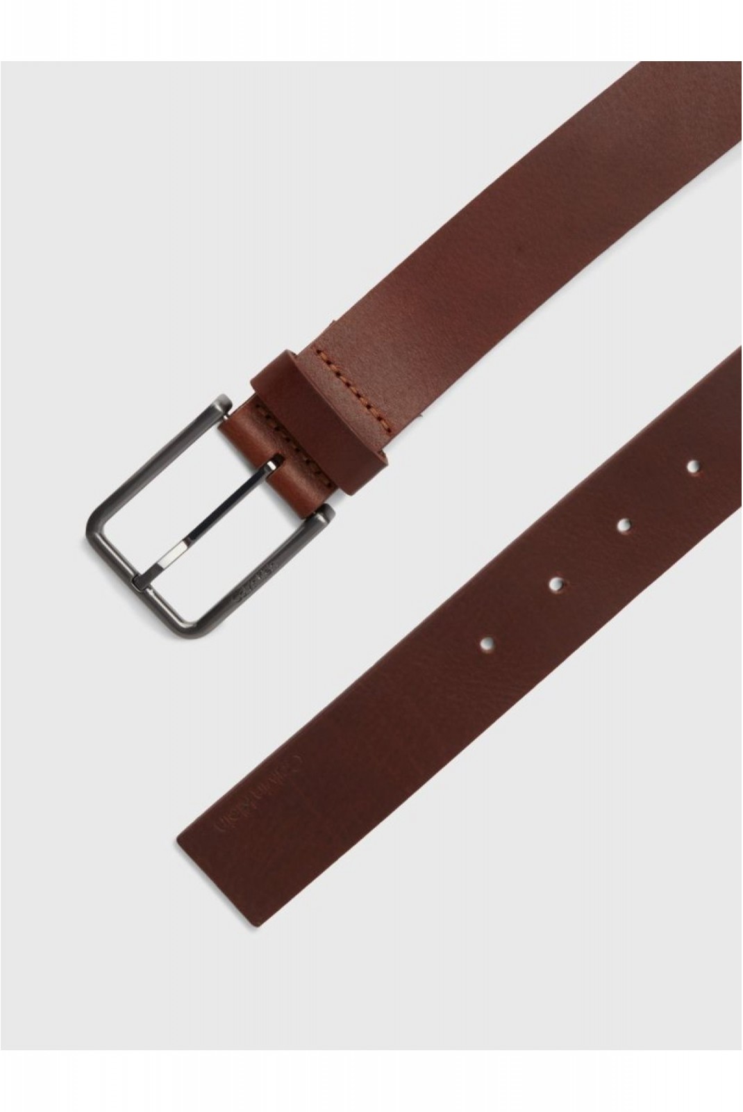 Ceinture 100% cuir Calvin klein GVU Dark Tan K50K509654