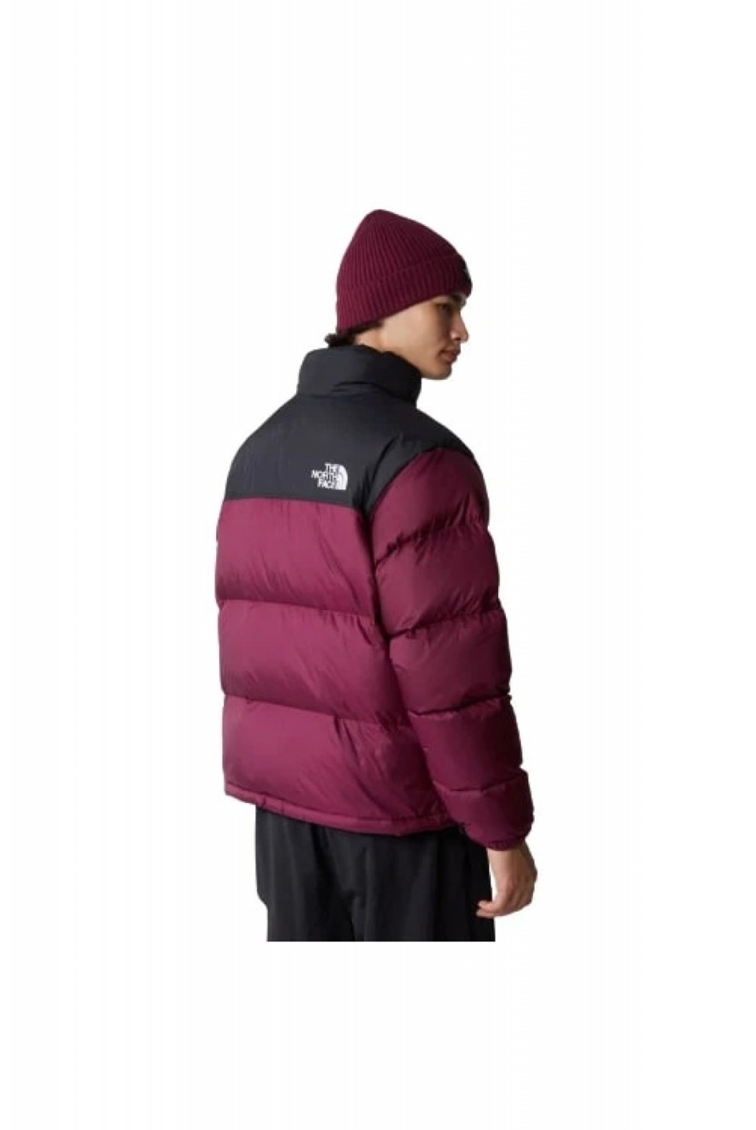 Doudoune rétro bicolore The North Face Black/Red NF0A3C8DKK91