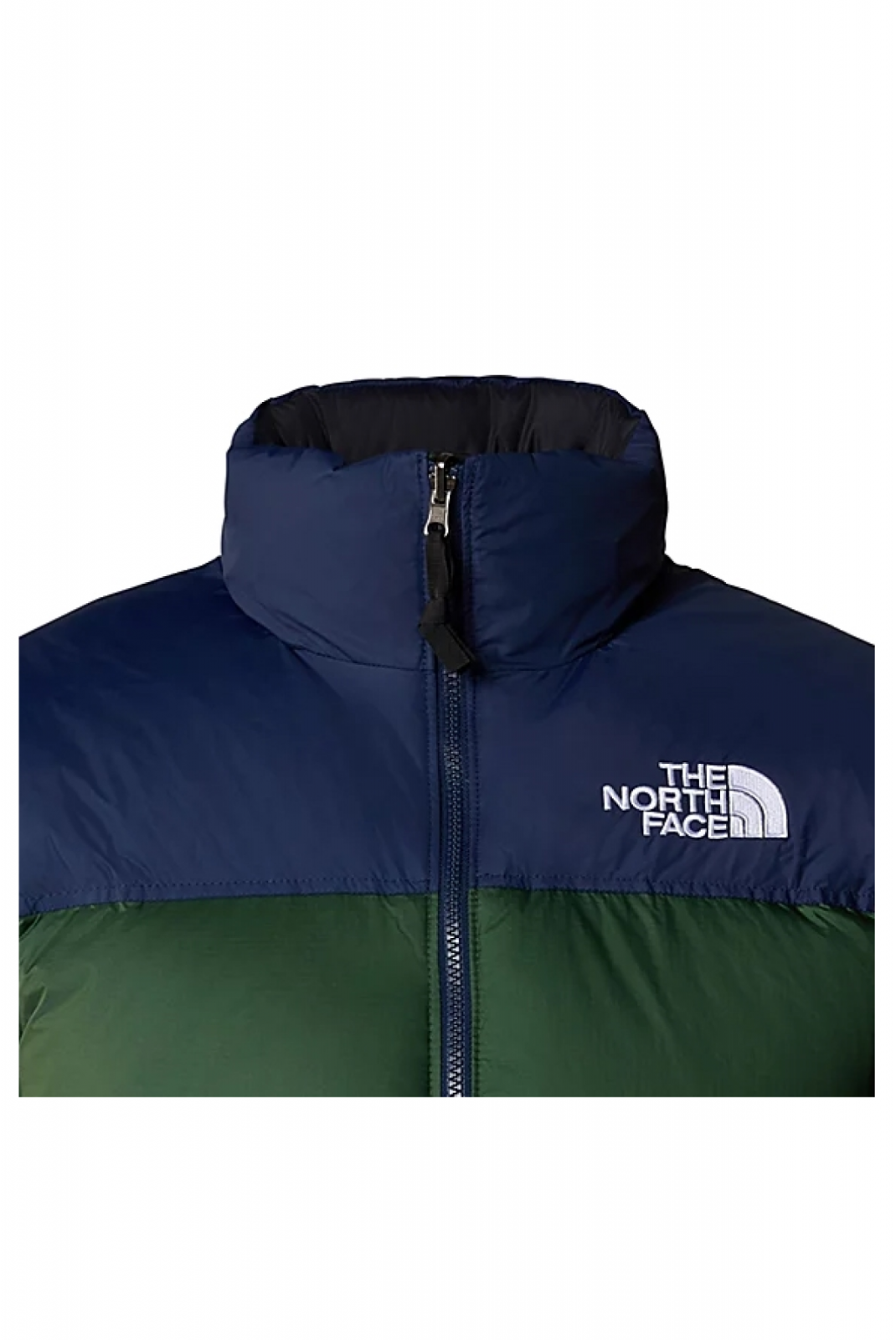 Doudoune bicolore Nuptse 700 The North Face Blue/ Dark Green NF0A3C8DOAS1