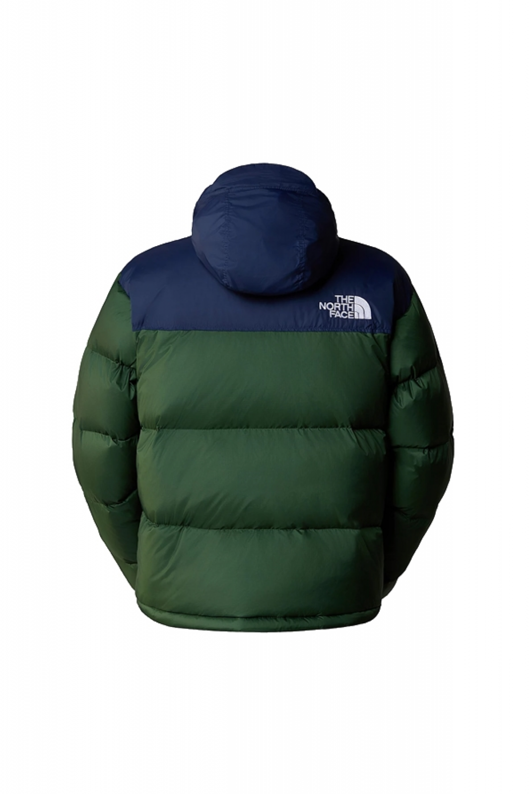 Doudoune bicolore Nuptse 700 The North Face Blue/ Dark Green NF0A3C8DOAS1