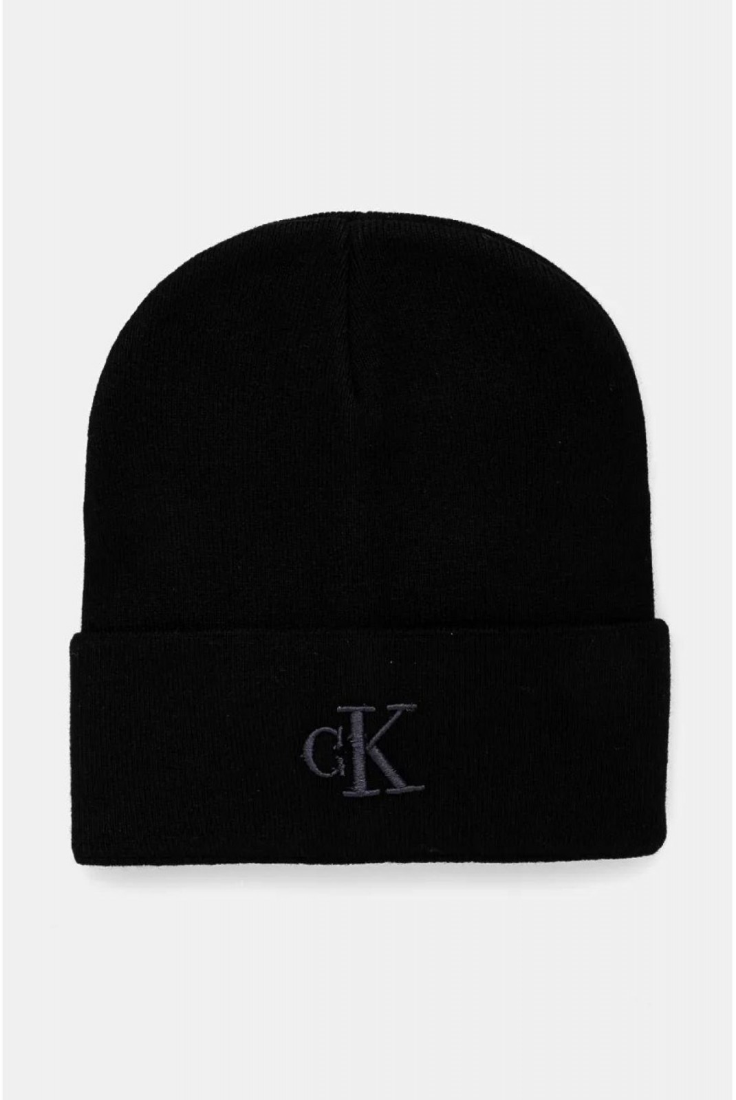 Bonnet logo brodé Calvin klein BEH Black K50K512461