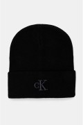 Bonnet logo brodé Calvin klein BEH Black K50K512461