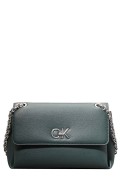 Sac à main cuir PU Calvin klein LG2 Palm Green K60K612554