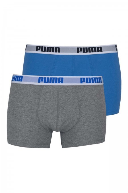 Lot de 2 boxers stretch Puma blue/grey 251015001417010