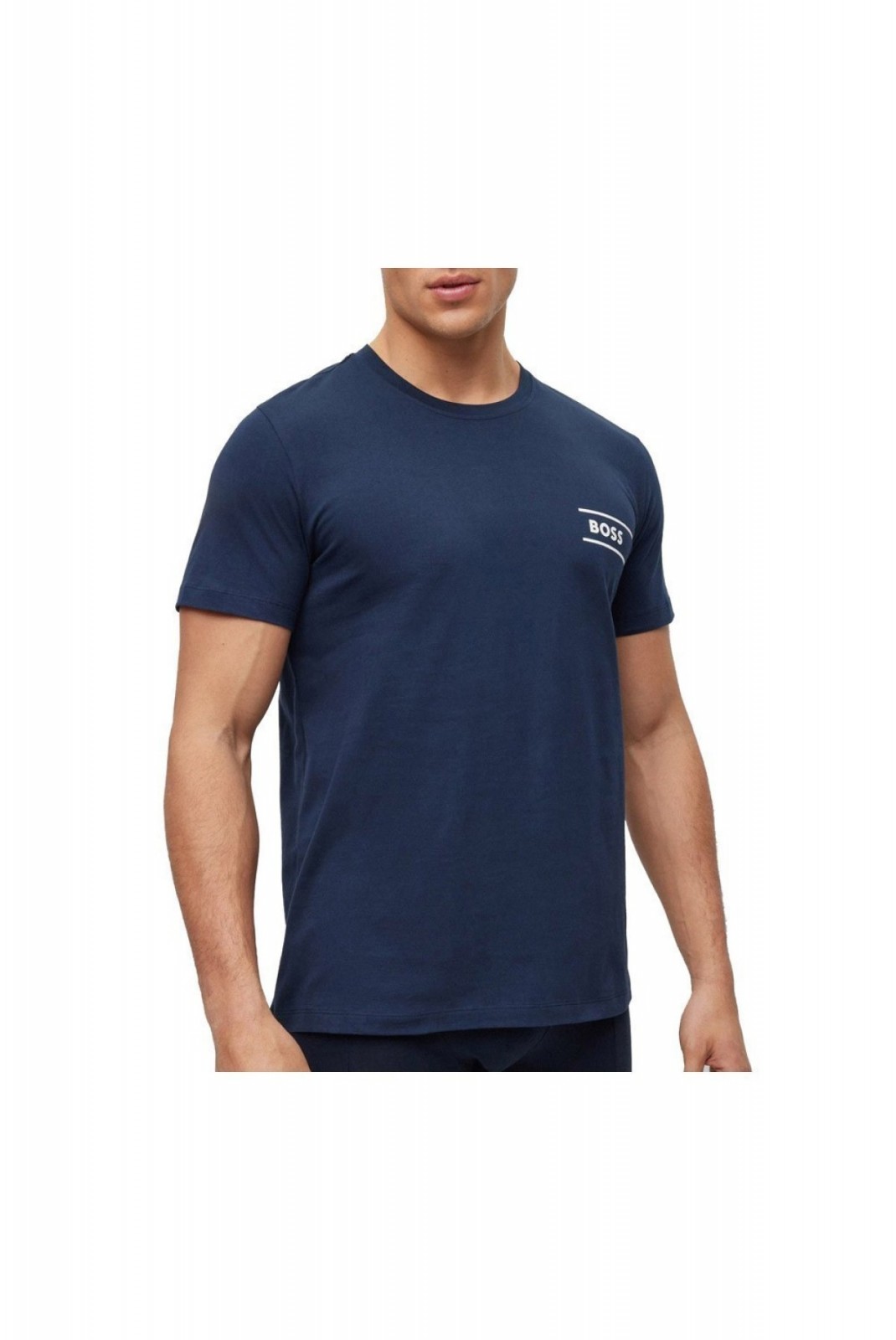 TShirt stretch logo Hugo boss 405 Dark Blue 50489442