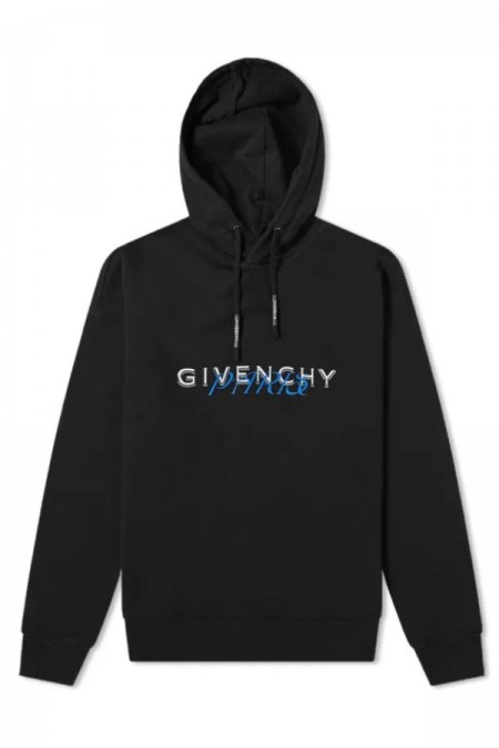 Sweat capuche print logo Givenchy 001 NOIR BMJ06U30AF