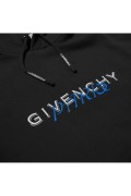 Sweat capuche print logo Givenchy 001 NOIR BMJ06U30AF