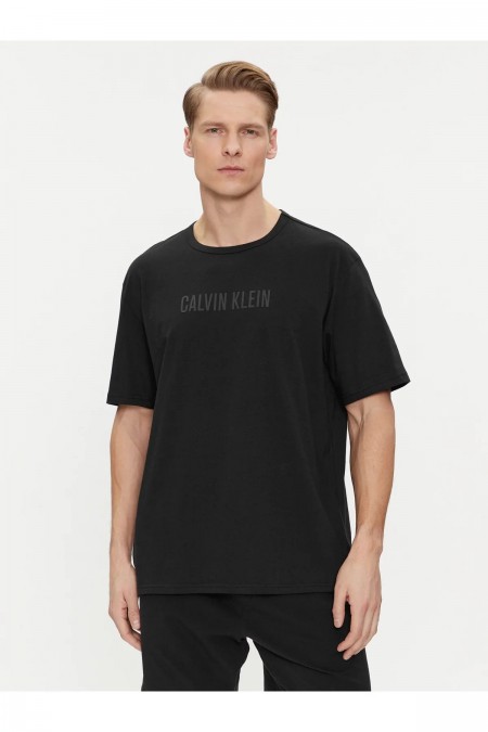 TShirt basique 100% coton bio Calvin klein UB1 BLACK 000NM2567E