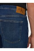 Jean slim coton stretch Calvin klein 1BJ Denim Dark J30J325983