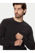 Pull coton piqué Calvin klein BEH Ck Black K10K113410