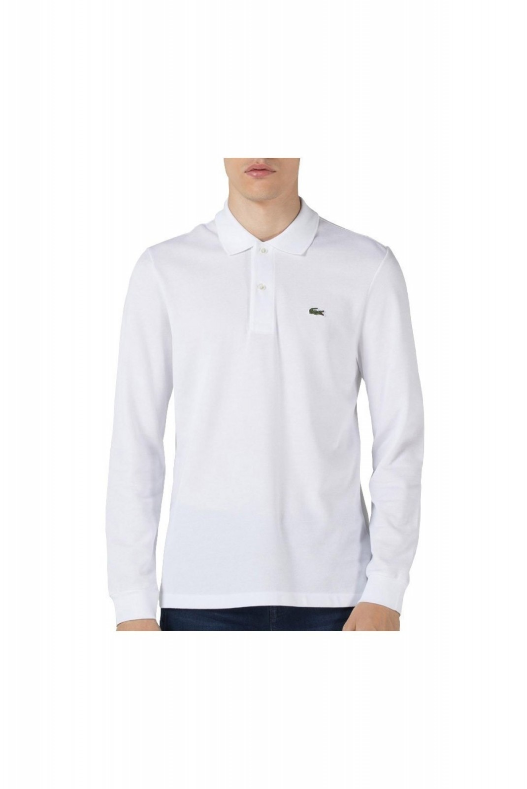 Polo ML coton Lacoste 001 WHITE L1312