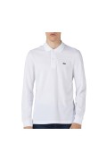 Polo ML coton Lacoste 001 WHITE L1312