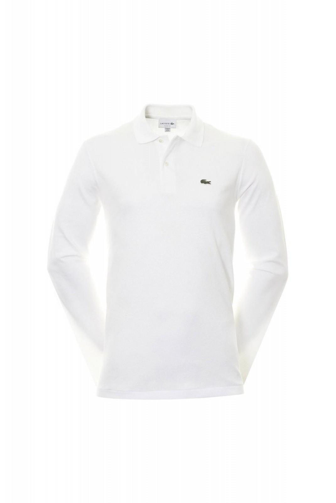 Polo ML coton Lacoste 001 WHITE L1312