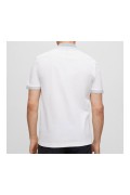 Polo MC coton Hugo boss 100 White 50499235 PeGlitchKnit 10252407 01