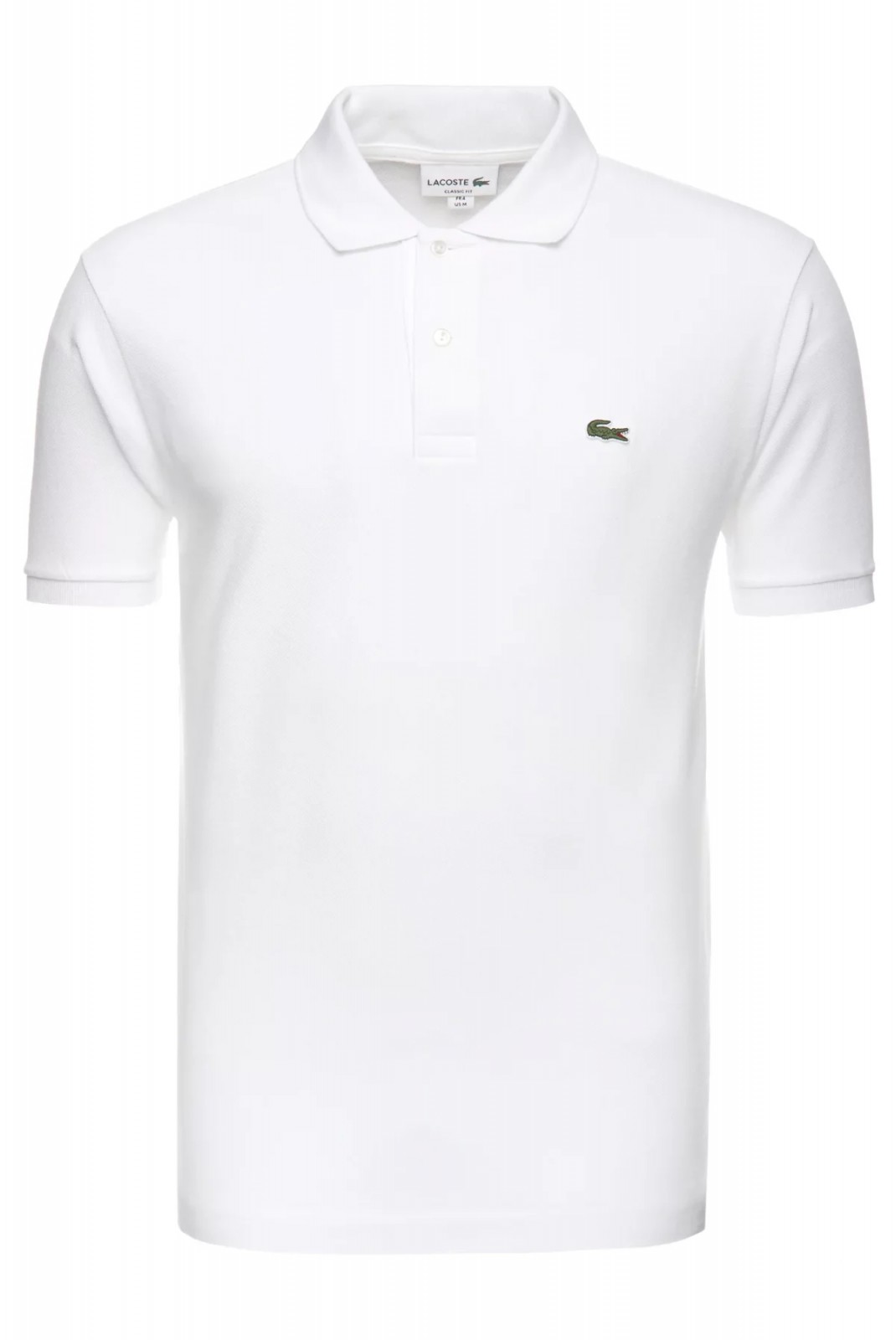 Polo MC 100% coton piqué Lacoste 001 WHITE  L.12.12