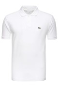 Polo MC 100% coton piqué Lacoste 001 WHITE  L.12.12