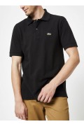 Polo MC 100% coton piqué Lacoste 031 BLACK  L.12.12