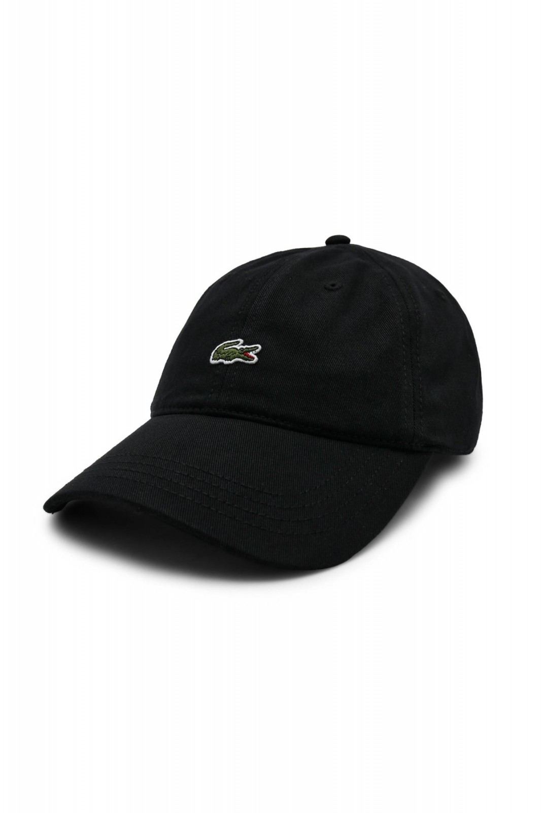 Casquette mixte logo brodé Lacoste 031 BLACK  RK0491