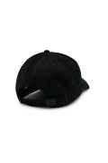 Casquette mixte logo brodé Lacoste 031 BLACK  RK0491