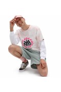 T-shirt rose homme VANS Summer camp tie Mellow ros S Vans  Rose VN0A7PL1YTK1