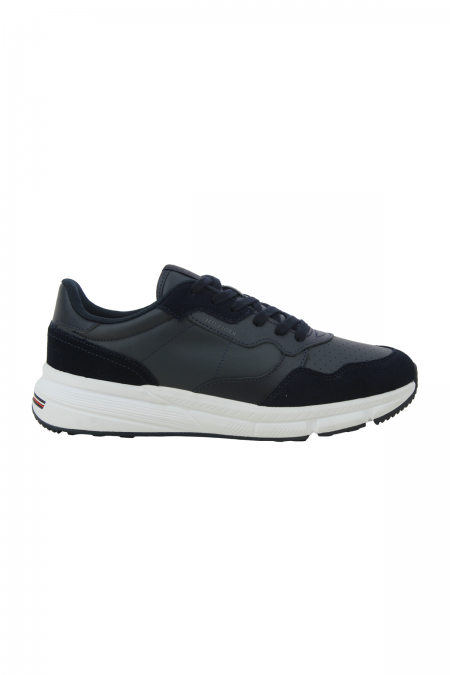 Sneakers 100% suède Tommy Hilfiger DW5 Desert Sky FM0FM05216