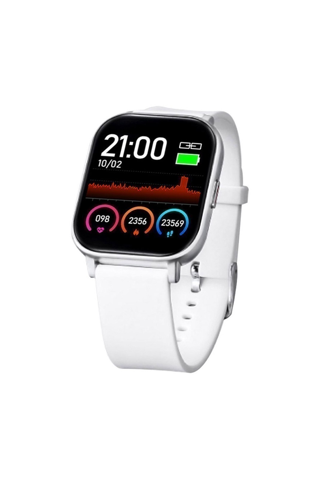 Montre Connectee Multisport Compatible Ios&Android - Blanc - WAC_102