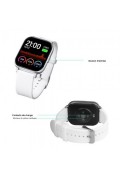 Montre Connectee Multisport Compatible Ios&Android - Blanc - WAC_102