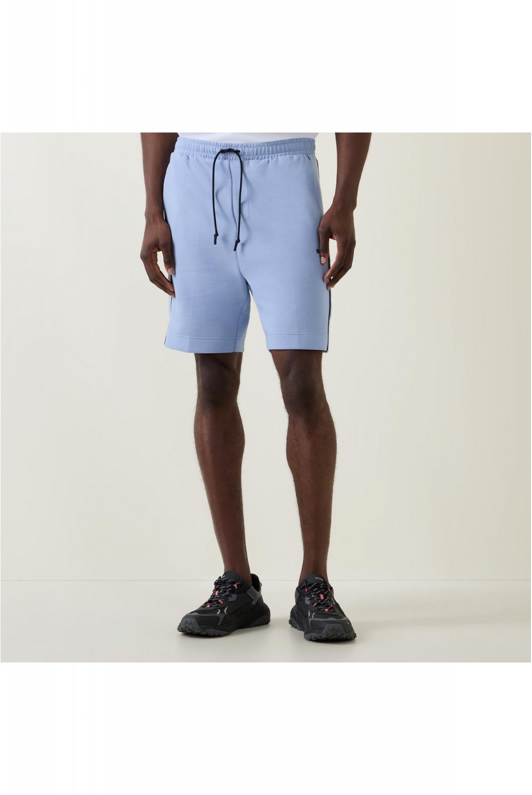 Short Headlo 1 100% coton Hugo boss 498 Open Blue 50518195