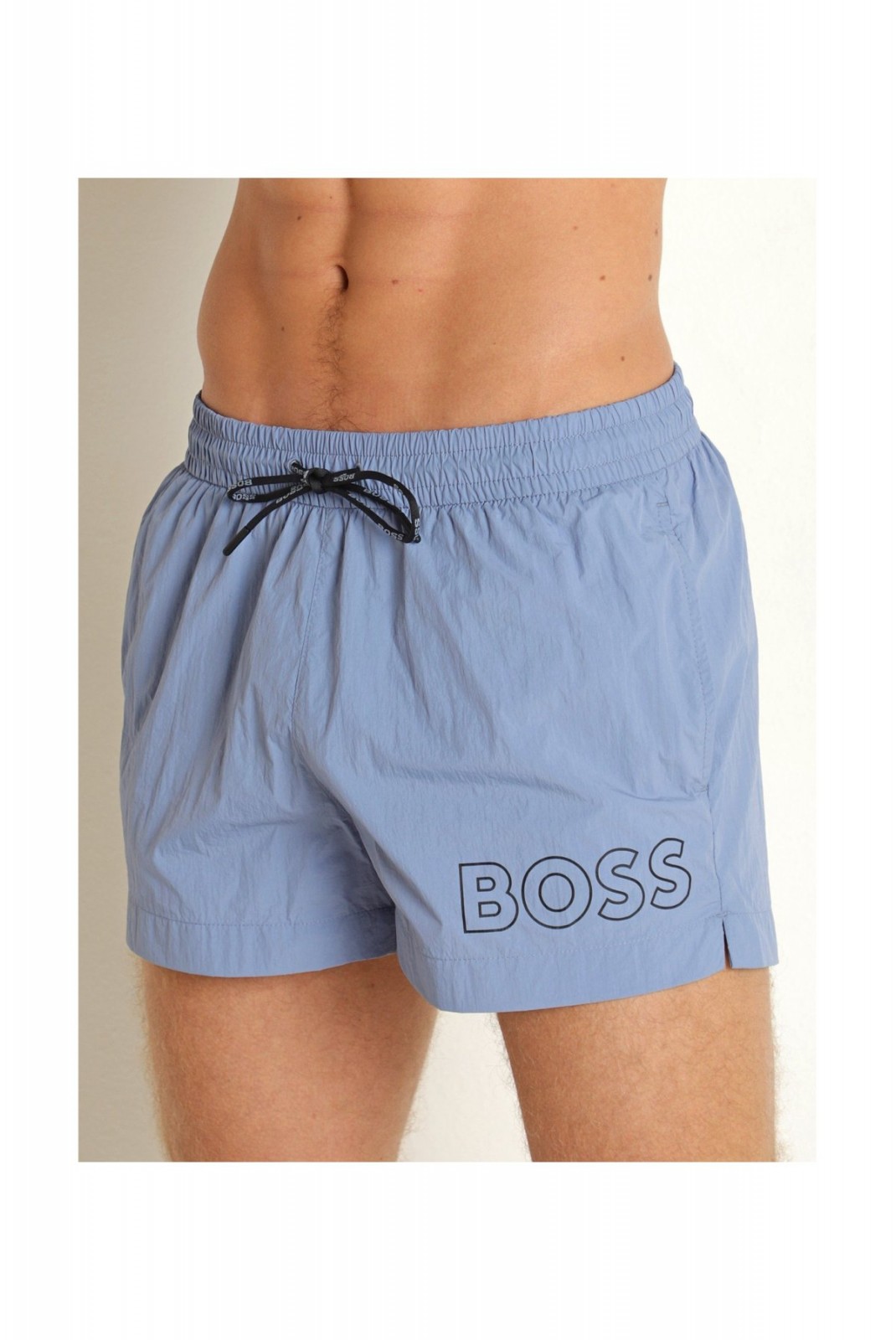 Maillot de bain logo Mooneye  Hugo boss 490 Open Blue 50469280