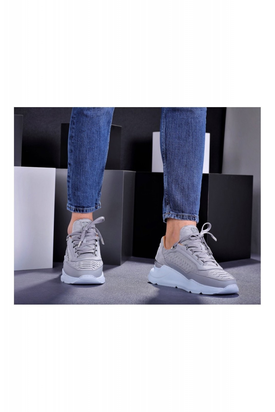 Sneakers - BENJAMIN BERNER - Grey - BNJ0118_HECTOR_GREY