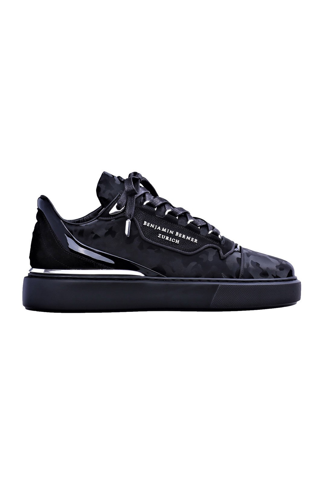 Sneakers - BENJAMIN BERNER - Black - BNJ0120_RAPHAEL_CAMOUFLAGE_BLACK