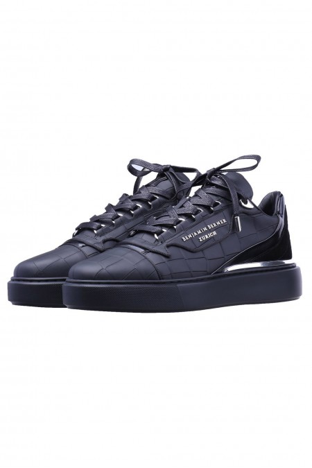 Sneakers - BENJAMIN BERNER - Black - BNJ0120_RAPHAEL_MATT_BLACK