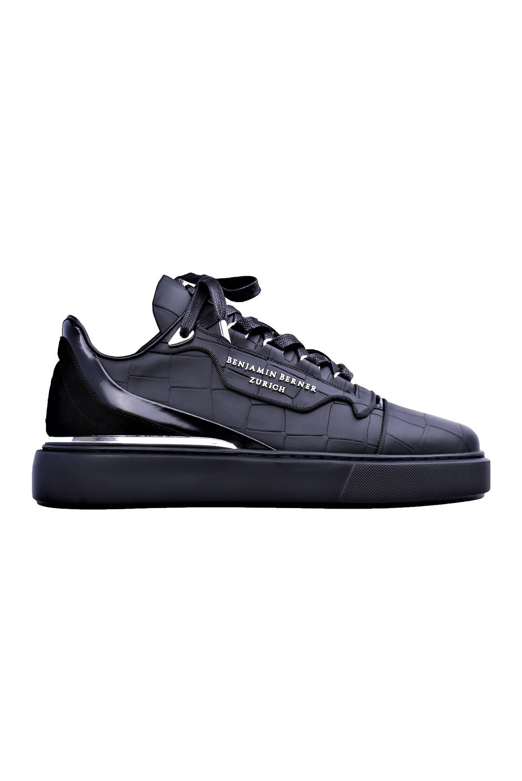 Sneakers - BENJAMIN BERNER - Black - BNJ0120_RAPHAEL_MATT_BLACK