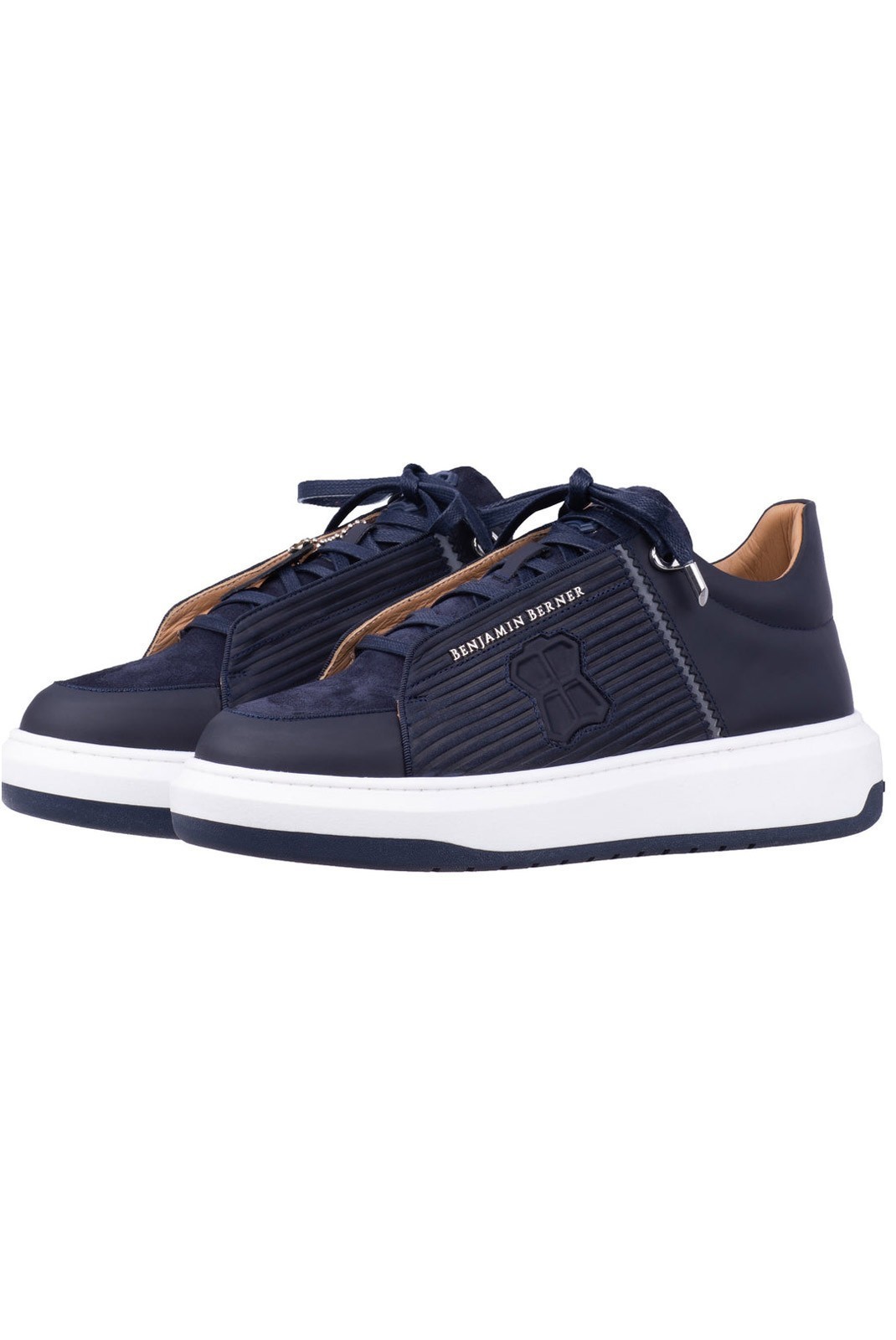 Sneakers - BENJAMIN BERNER - Navy - BNJ0161_THEO_3D_NAVY