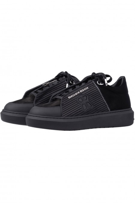 Sneakers - BENJAMIN BERNER - Black - BNJ0161_THEO_3D_TRIPE_BLACK