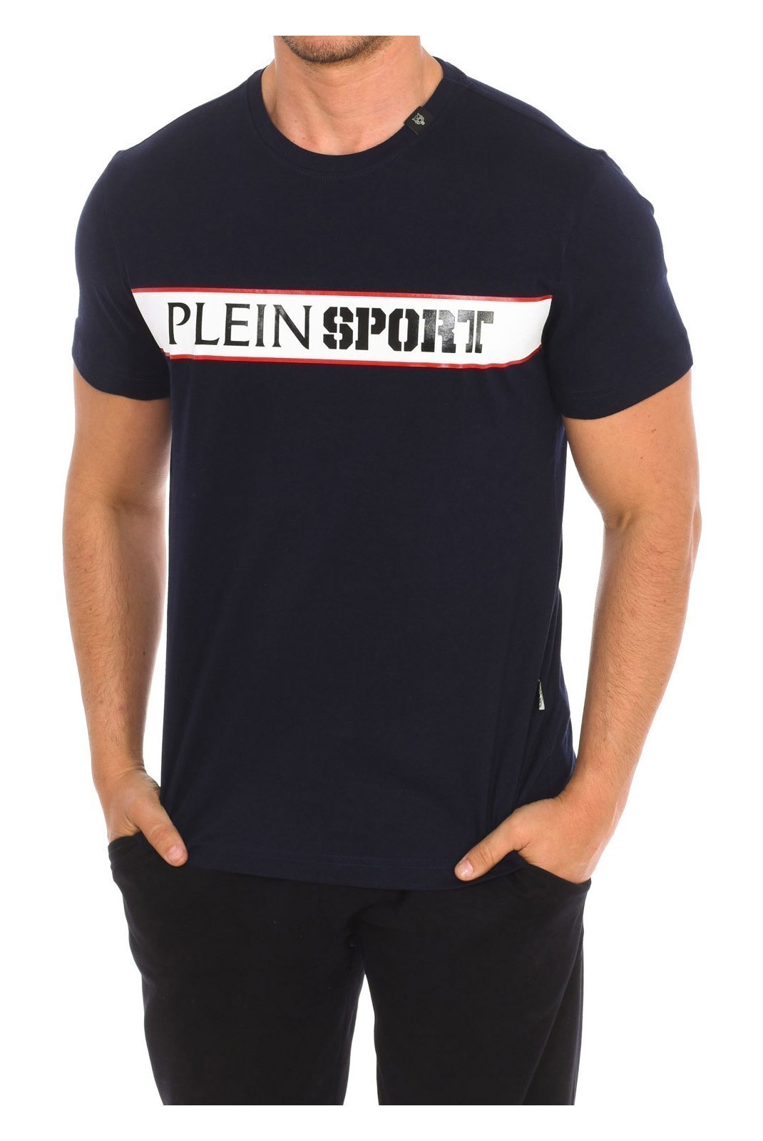 T-shirt - PLEIN SPORT - Marine - TIPS405-85