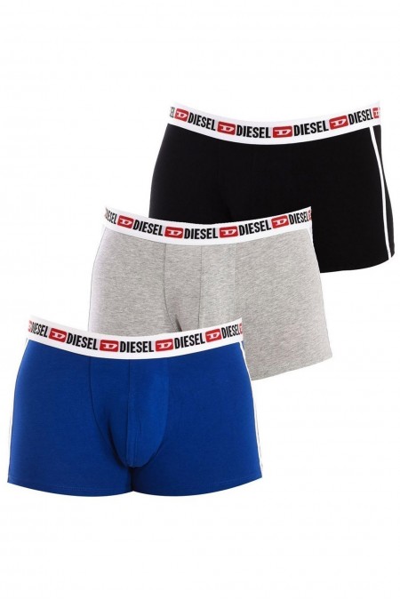 Pack 3 boxers - DIESEL - Blue-Gray-Black - 00SAB2-0AMAL-E6885