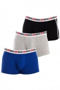 Pack 3 boxers - DIESEL - Blue-Gray-Black - 00SAB2-0AMAL-E6885