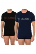 Pack 2 t-shirts - DIESEL - Noir-Bleu Marine - A02117-0DARX-E2617