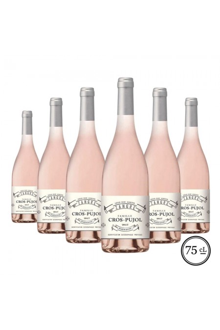 Villa Zangre rosé Cros Pujol Pays d'Oc IGP - Rosé - 2023 - 0.75 L - x6