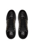 Sneakers basses cuir Brooklyn Versace Jeans 899 BLACK  77YA3SD4 ZP349