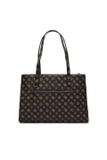 Sac cabas + porte monnaie Power play Guess jeans BROWN LOGO HWQG90 06230