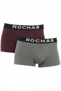 Boxer x2 - ROCHAS - Bordeaux + Deep Grey - 2230-66_02