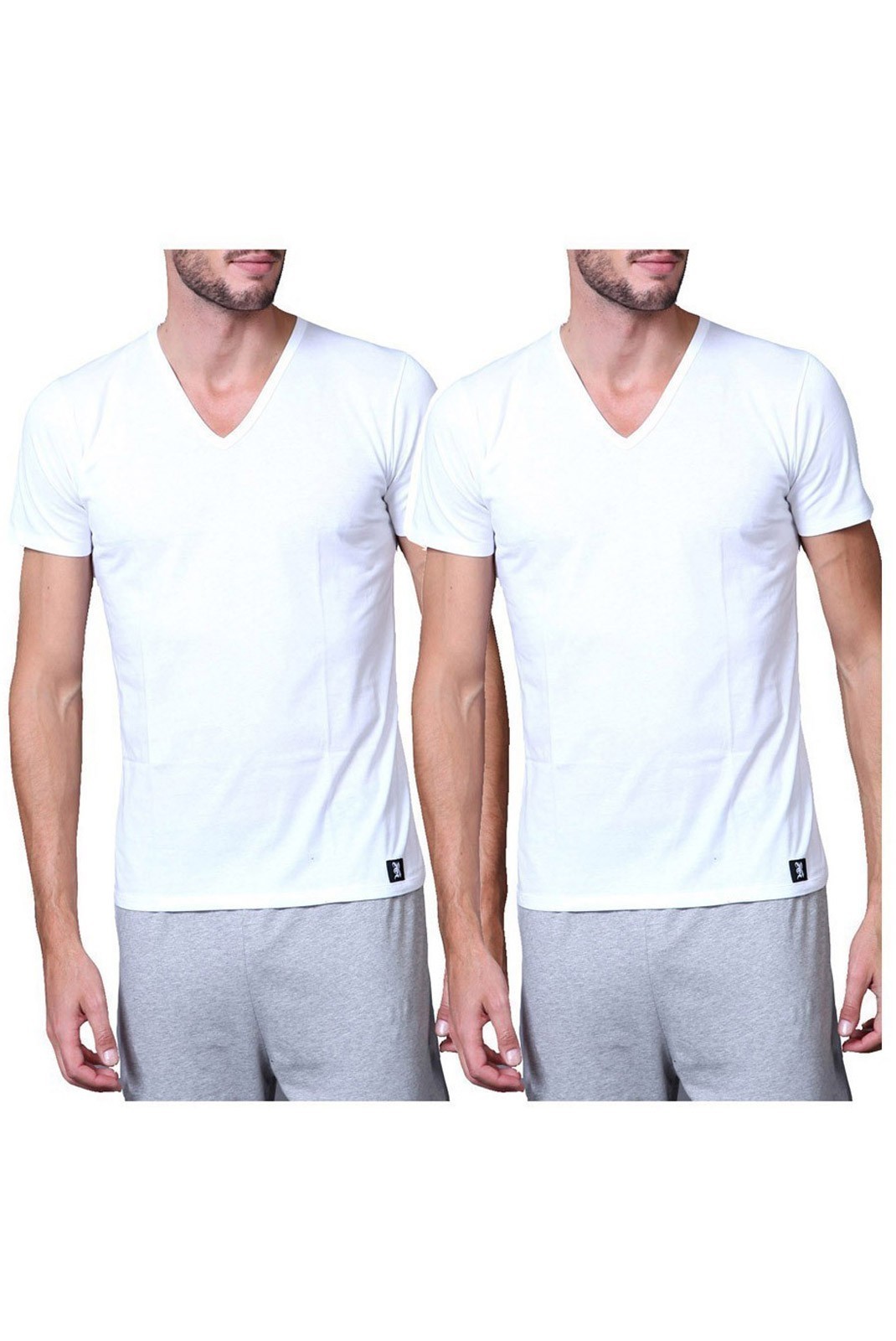 T-shirt x2 - ROCHAS - White - 8094-05_02