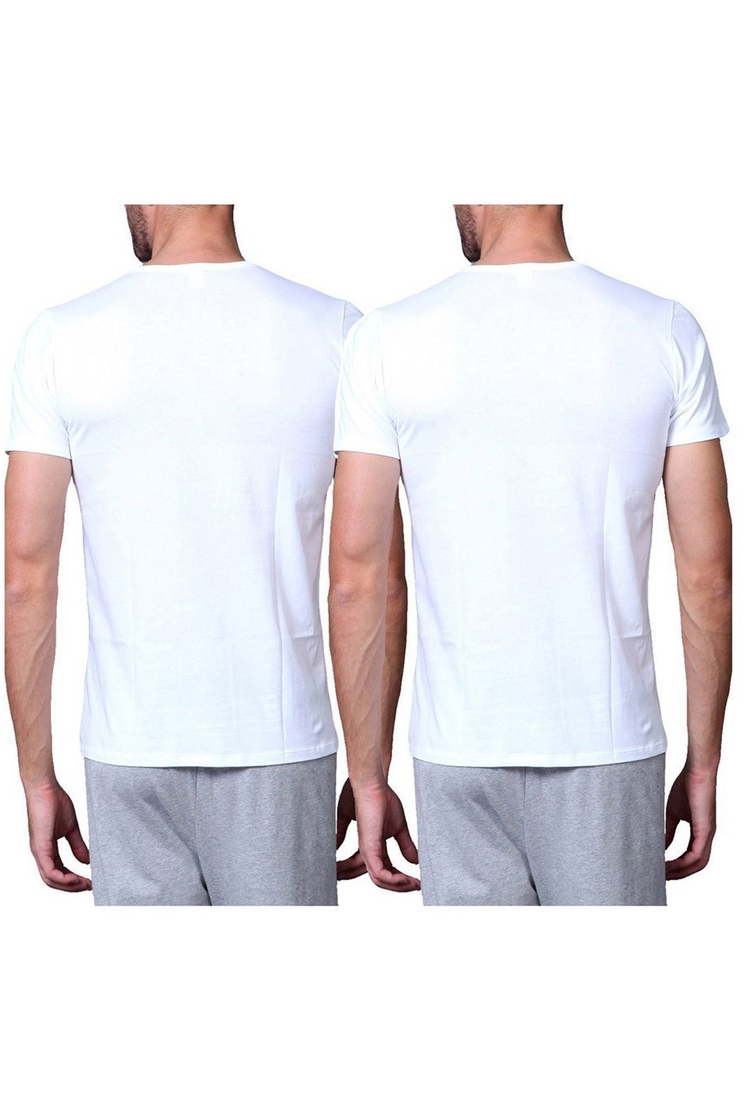 T-shirt x2 - ROCHAS - White - 8094-05_02