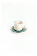 Set de tasses à thé (12 pièces) - CTKCAYSTACKABLE20789980012 - White/Green - 275KRM1869