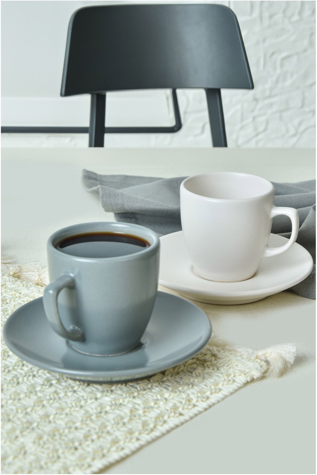 Ensemble de tasses à café (4 Pièces) - X00015714 - Matte Green / White - 275KRM2220