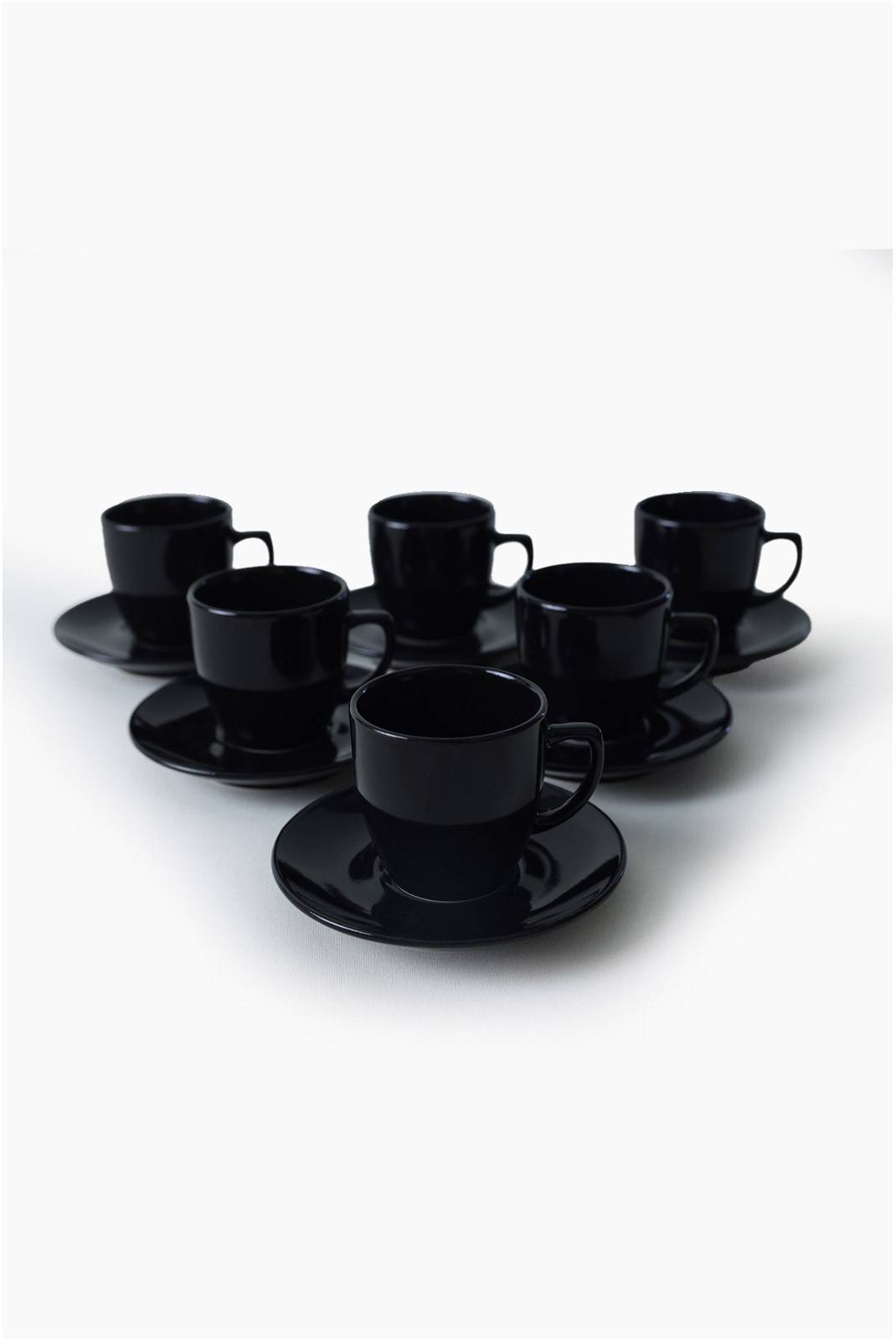 Ensemble de tasses à café (12 Pièces) - X00016374 - Black - 275KRM2253