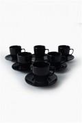 Ensemble de tasses à café (12 Pièces) - X00016374 - Black - 275KRM2253