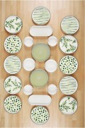 Service petit-déjeuner (22 Pieces) - MCH09974 - Green/White - 430KSV1343